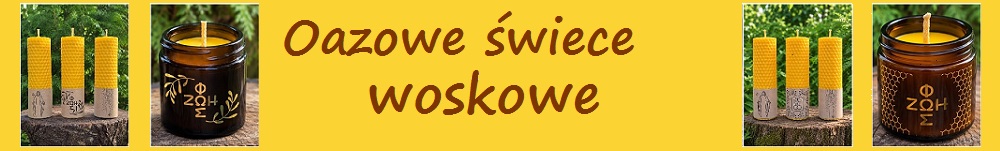 oazowe świece woskowe